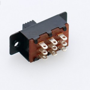 SS-32H01 3PDT Slide Switch Solder Terminals