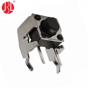 TC-00100A 7.4*6.0mm Tactile Switch Through Hole Right Angle