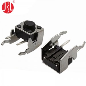 TC-00100A 7.4*6.0mm Tactile Switch Through Hole Right Angle