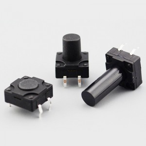 12*12 mm IP67 Rated Tactile Switch Through Hole