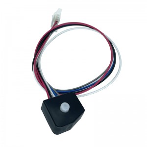 TD-02325BRH13 IP67 Waterproof Illuminated Tactile Switch with Wire Lead