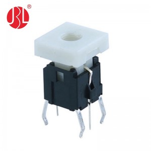 TD01-108L Series Illuminated LED Tactile Switch with Keycap Through Hole