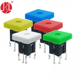 TD01-108L Series Illuminated LED Tactile Switch with Keycap Through Hole