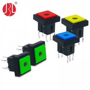 TD01-112 6*6 illuminated tactile switch with and power Sign laser customized symbols
