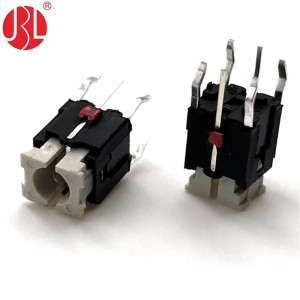TD01-1D 6.0mm*6.0mm Illuminated Tactile Switch Tact Switch through hole DIP vertical type led colors can be customized