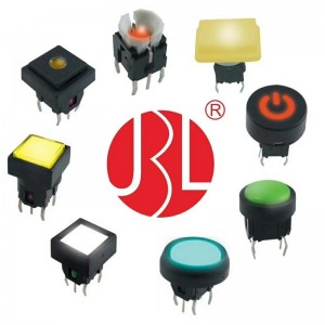 TD01-1S 6*6 Interruptor tátil iluminado tipo SMT sem tampa do interruptor tátil as cores do led podem ser personalizadas