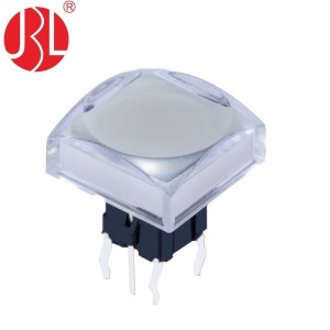 TD01-3012 Illuminated LED Tactile Switch with Keycap Through Hole