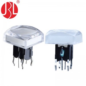 TD01-3012 Illuminated LED Tactile Switch with Keycap Through Hole