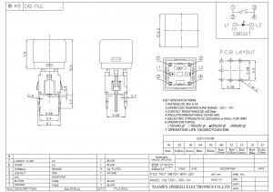 Factory Custom TD01-305 Beleuchteter LED-Tastschalter 6×6 mm DIP