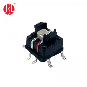 TD02-709S IP67 Waterproof Illuminated LED Tactile Switch RGB SMT