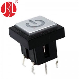 Custom TD03-112 Illuminated Tactile Switch Square Button DIP