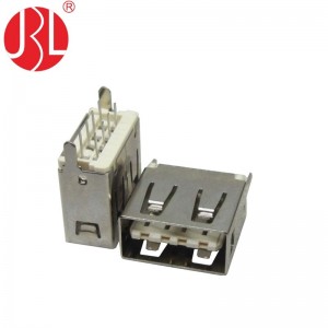 USB 2.0 Type A Connector 4 Position DIP Vertical