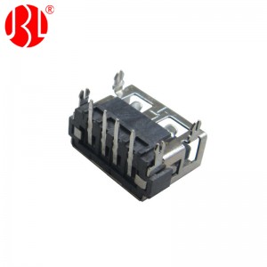 USB 2.0 Type A Connector 4Pin DIP Right Angle