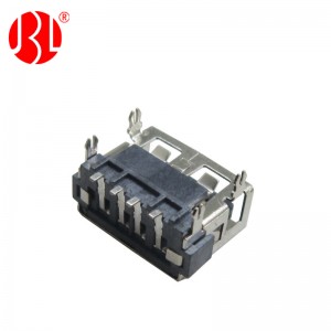 USB 2.0 Type A Connector Height 6.8mm 4Pin SMD