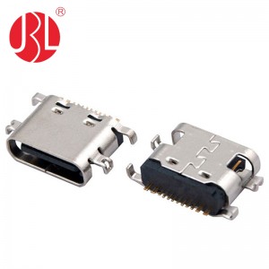 USB-20C-F-01C21 Mid Mount USB 2.0 tipo C conector fêmea 16 pinos SMD