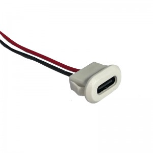 USB-20C-F-06F12L Einrastbare USB-Typ-C-Kabelbaugruppe für Schalttafelmontage