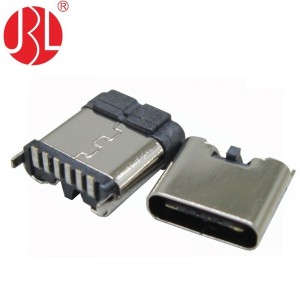 USB-20C-F-06SM03H6.5 USB tipo C 6 posições SMT vertical através do orifício