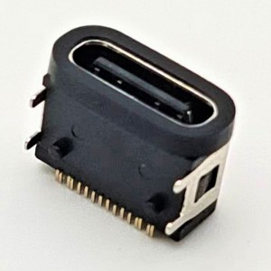USB-20C-F06-X7A Водонепроницаемый USB C 16Pin SMD USB Type C 16P