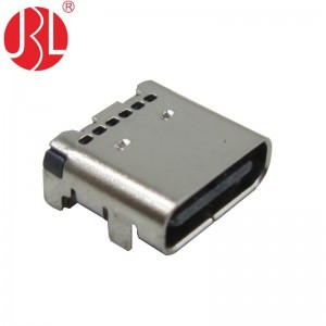 USB-31C-F-01SM01 Receptáculo USB 3.1 tipo C 24 pinos SMT através do orifício