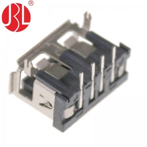 USB-A-RD21-D USB 2.0 Type A Receptacle 4Pin Through Hole Right Angle DC30V 3A