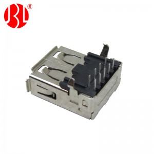 USB-A-RJ10-3.0 USB 3.0 Type A Receptacle 9 Position TH DIP Right Angle