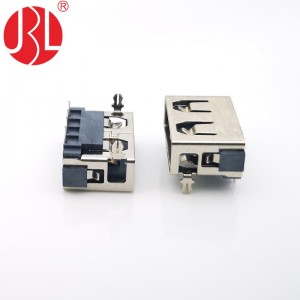 USB-A-RD21-D USB 2.0 Type A Receptacle 4Pin DIP Right Angle USB A Connector