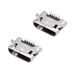 USB-M-RS03 USB Micro B Receptáculo USB 2.0 5 pinos SMD