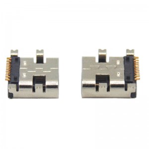 USB-20C-F-01S Prise USB 2.0 Type C 16 broches SMD à angle droit