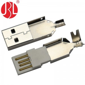 Prise USB 2.0 Type A 4 broches à suspension libre USB Type-A USB2.0 USB A TYPEA 4POS SLD