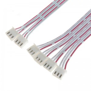 JST XH personalizado Conector de passo de 2,5 mm Conjunto de cabo de chicote de fios