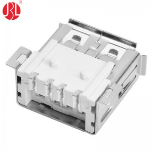 USB-A-RG10-M USB Type A Jack 4P Surface Mount Right Angle