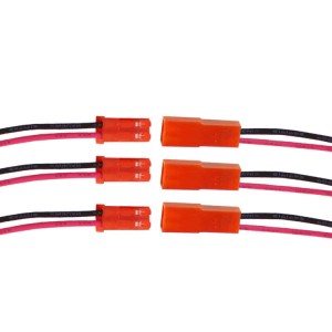 Assemblage de câble de faisceau de câbles de cavalier de connecteur de rangée simple de pas de 2.54mm de Dupont fait sur commande