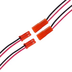 Assemblage de câble de faisceau de câbles de cavalier de connecteur de rangée simple de pas de 2.54mm de Dupont fait sur commande
