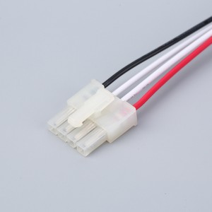 Изготовленная на заказ сборка кабеля проводки перемычки соединителя тангажа Молекс 5557 4.2мм