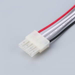Изготовленная на заказ сборка кабеля проводки перемычки соединителя тангажа Молекс 5557 4.2мм
