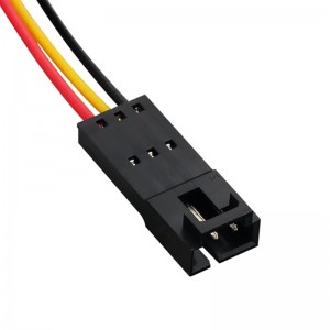 Assemblage de câbles de faisceau de fils de cavalier de connecteur de pas de Molex 70066 personnalisé de 2,54 mm