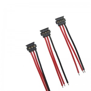 Assemblage de câbles de faisceau de fils de cavalier de connecteur de pas de Molex 78172 personnalisé de 1,2 mm
