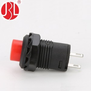 PBS-228L OFF-ON Push Button Switch 12mm 2Pin DIP Solder Lug 3A 125V