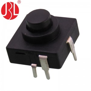 JBL8-11120-401 On On On Off Push Button Switch 12x12mm 4 Pin Through Hole DIP Vertical