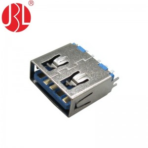 Spreizmontage USB 3.0 Typ A Buchse 9 Pin DIP